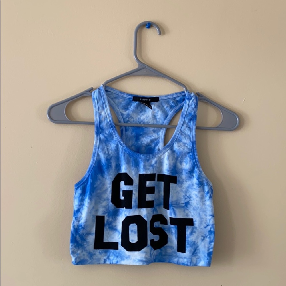 Racer back Tie-Dye Tank